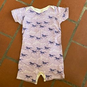 Winter Water Factory unicorn romper